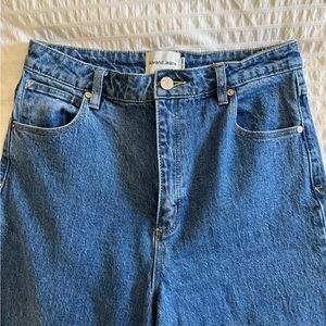 Abrand Jeans A ‘94 High & Wide - High-Rise Classic Blue Jeans